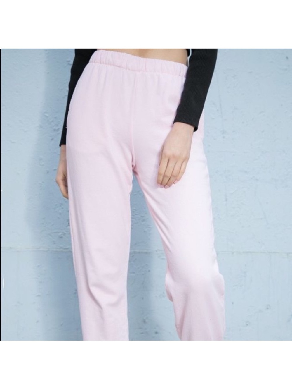 Brandy Melville John Galt Rosa Pink Sweatpants Sweats FLAWED